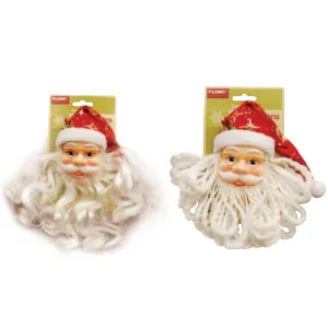 6" Santa Decoration, 2 Styles