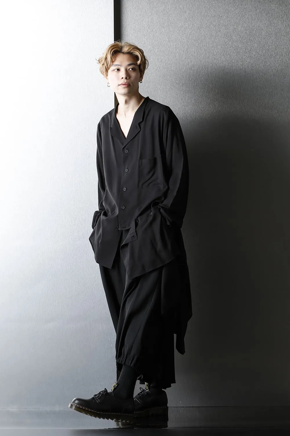 Classic Wrinkle gabardine KARASU Pants
