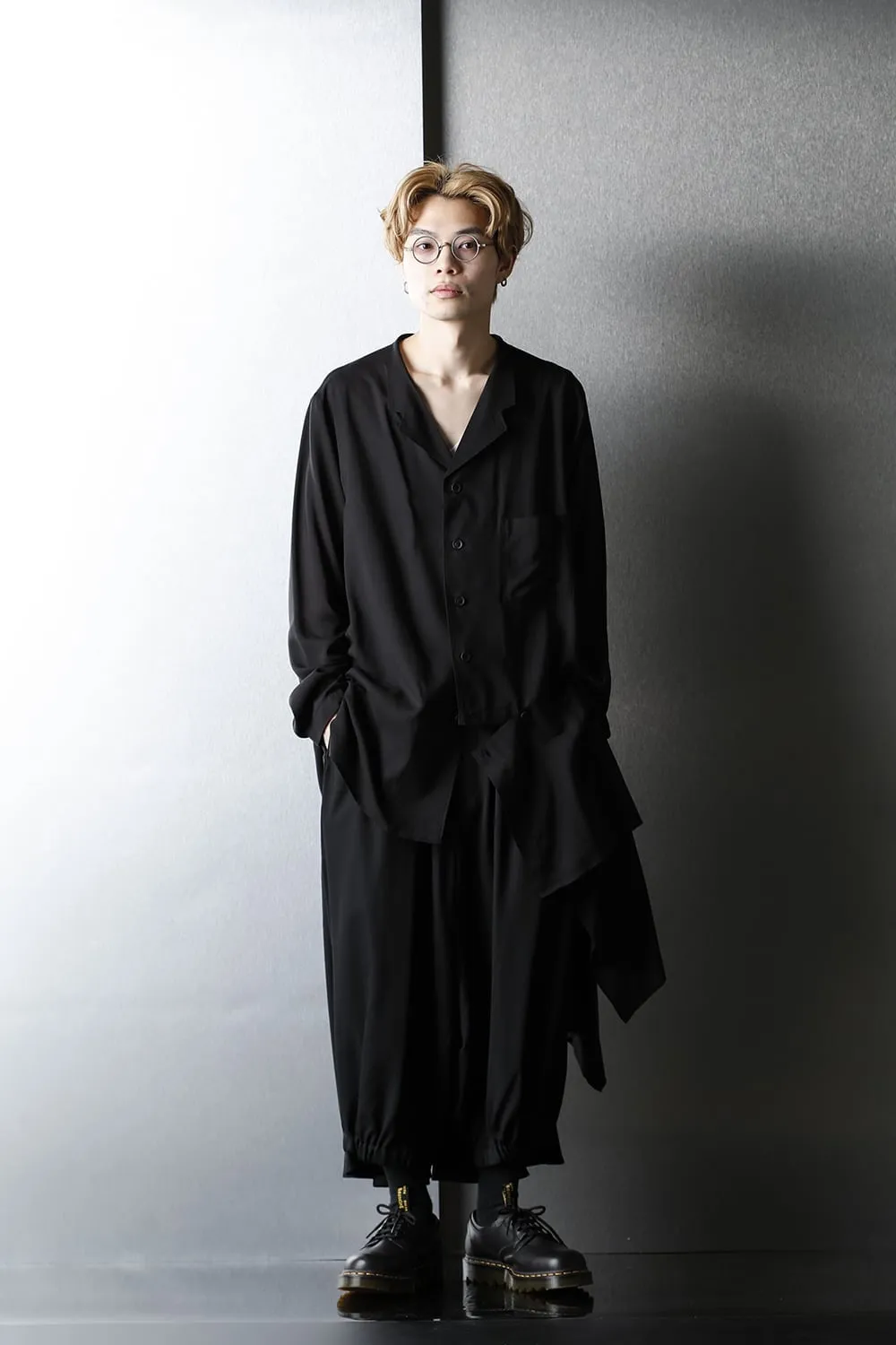 Classic Wrinkle gabardine KARASU Pants