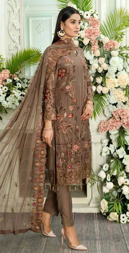 Farmaish Festive Chiffon Collection by Zebtan – FC-02