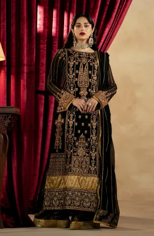 Maryum N Maria Zamani Beghum Luxury Formals – Amber-MW23-519