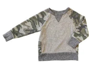 Miki Miette - Boys Iggy Sweatshirt in Camo