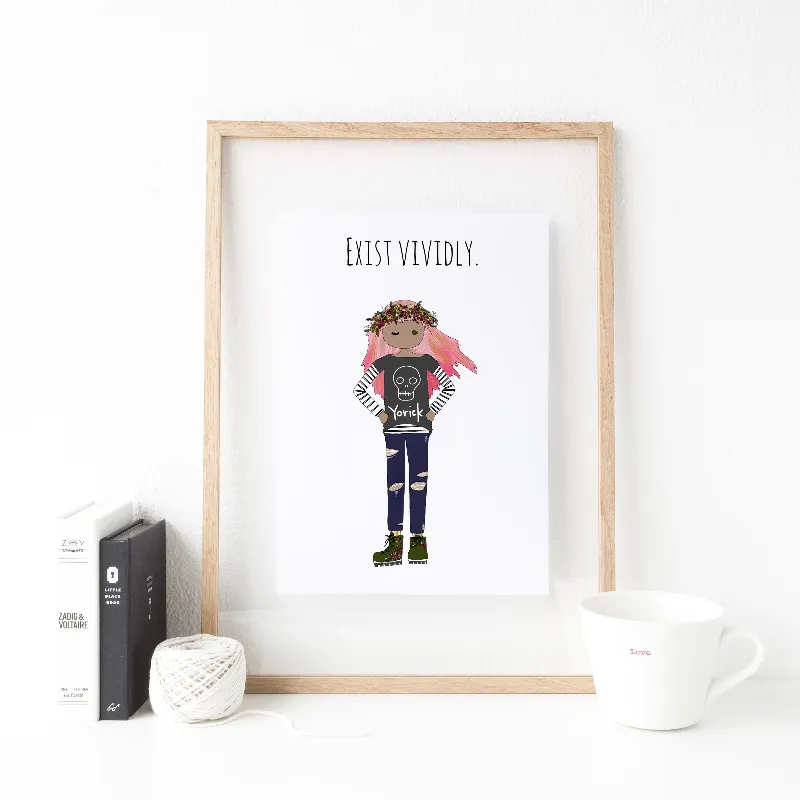Rather Puckish 8x10 Print - 17 Styles