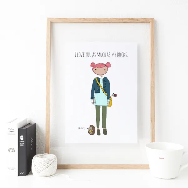 Rather Puckish 8x10 Print - 17 Styles