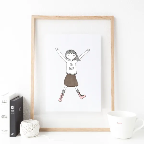Rather Puckish 8x10 Print - 17 Styles