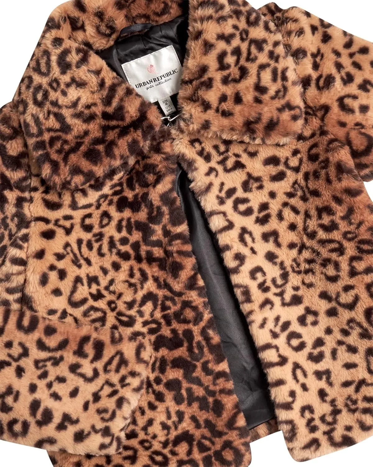 URBAN REPUBLIC Girls' Bolero Jacket - Stylish Cropped Faux Fur Bolero Cardigan - Fashion Outerwear Jackets for Girls (7-14)